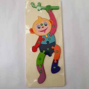 High Quality Wooden Monkey Puzzle for Kids