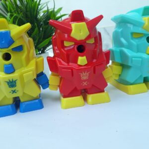 Big Pencil Sharpener Heavy duty High quality Transformer Theme (1pc) for Boys/Girls ( Product Video Inside)